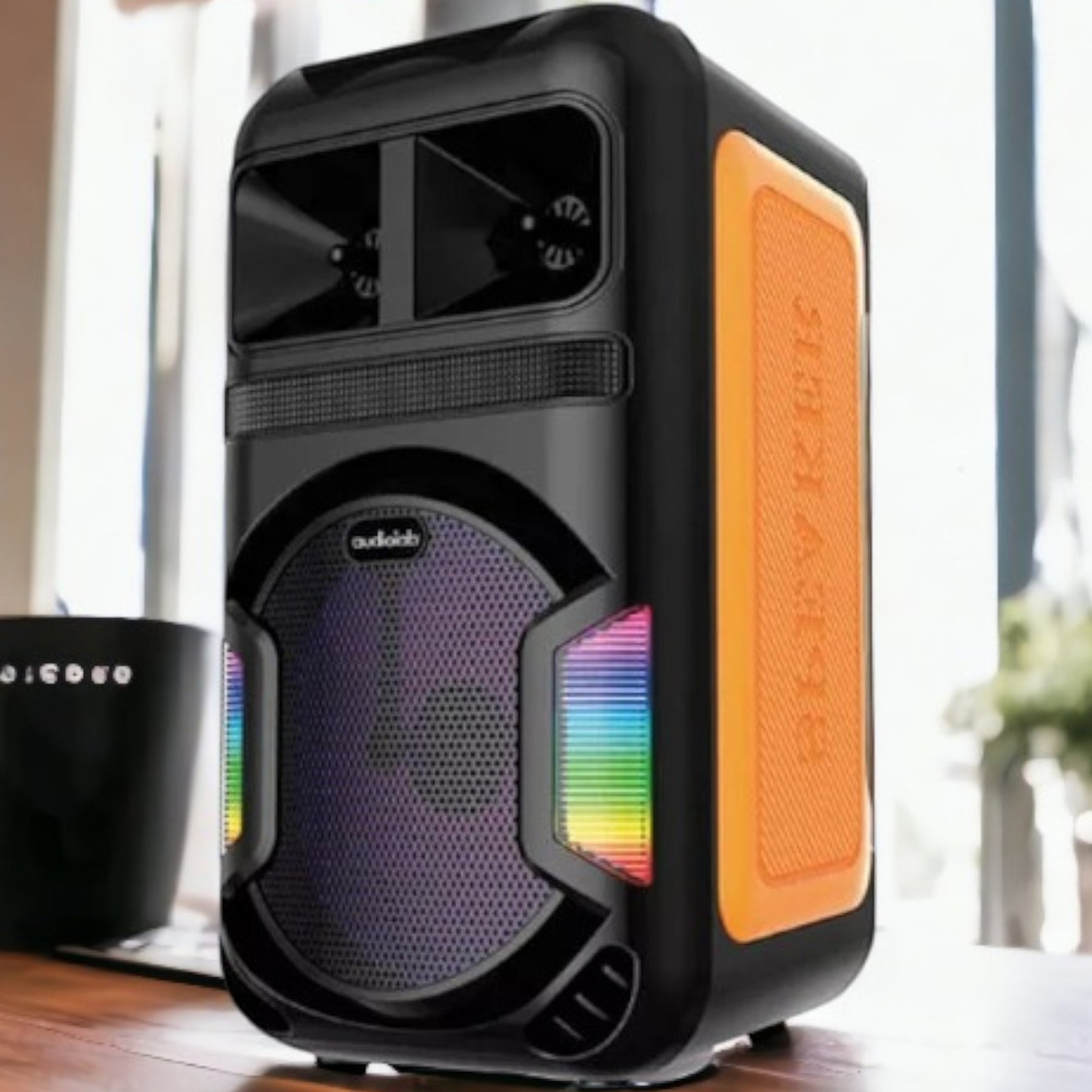 Parlante Karaoke RGB con Micrófono Inalámbrico Bluetooth 805