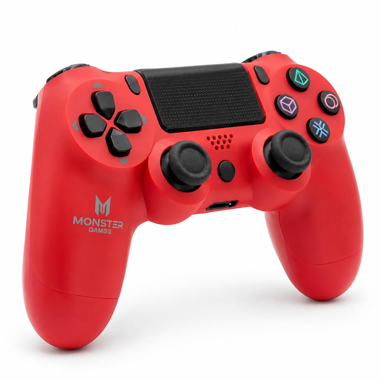 Gamepad Inalámbrico Monster Multiplataformas Rojo