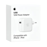Cargador Apple 12W USB / 220V  - MGN03CI Original