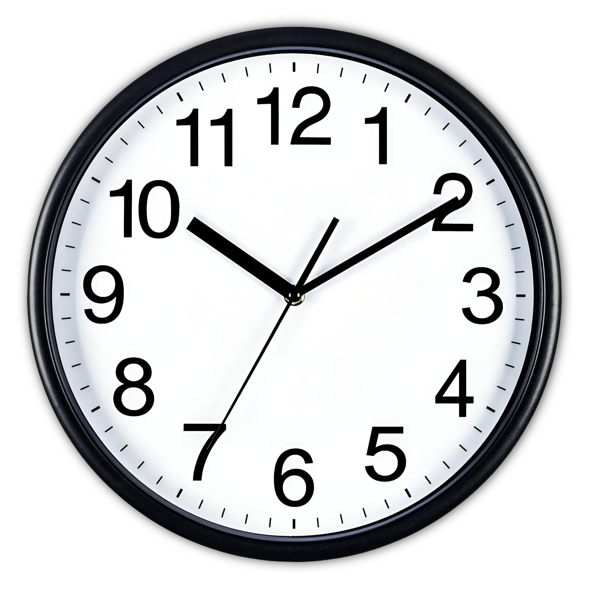 Reloj de Pared Análogo XXL Circular 40x40 con Números XL