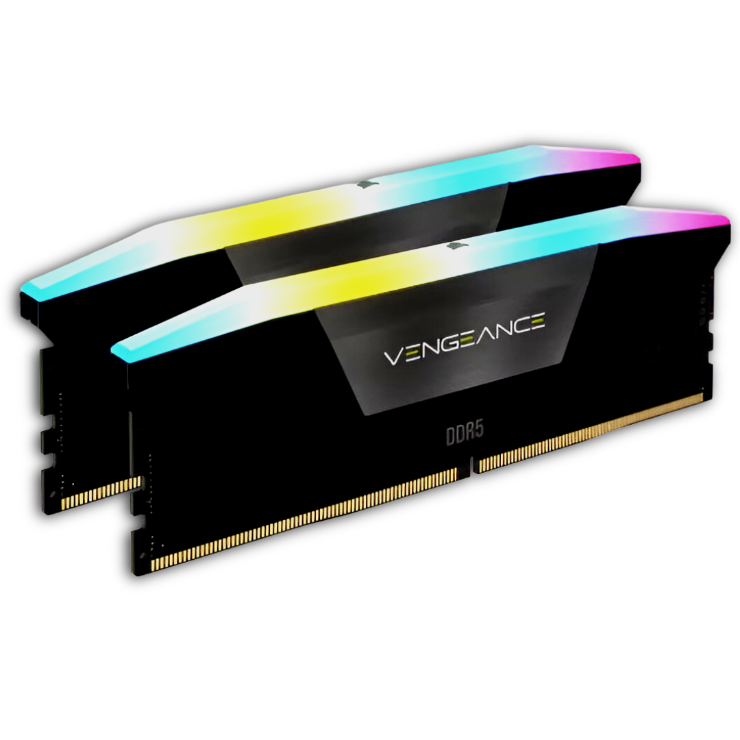 Memoria Ram Corsair Vengeance 32GB (2x16GB) DDR5 RGB 5200Mhz