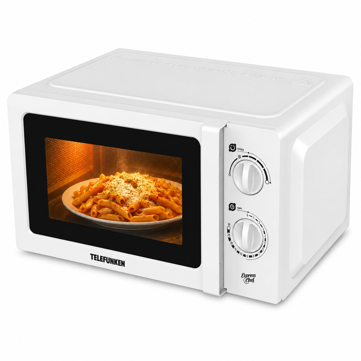 Microondas Express Chef Análogo 20 Litros 700W  TFK-20A SEC