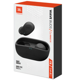 Audífonos JBL Bluetooth TWS Wave Buds Autonomía de 32H Black
