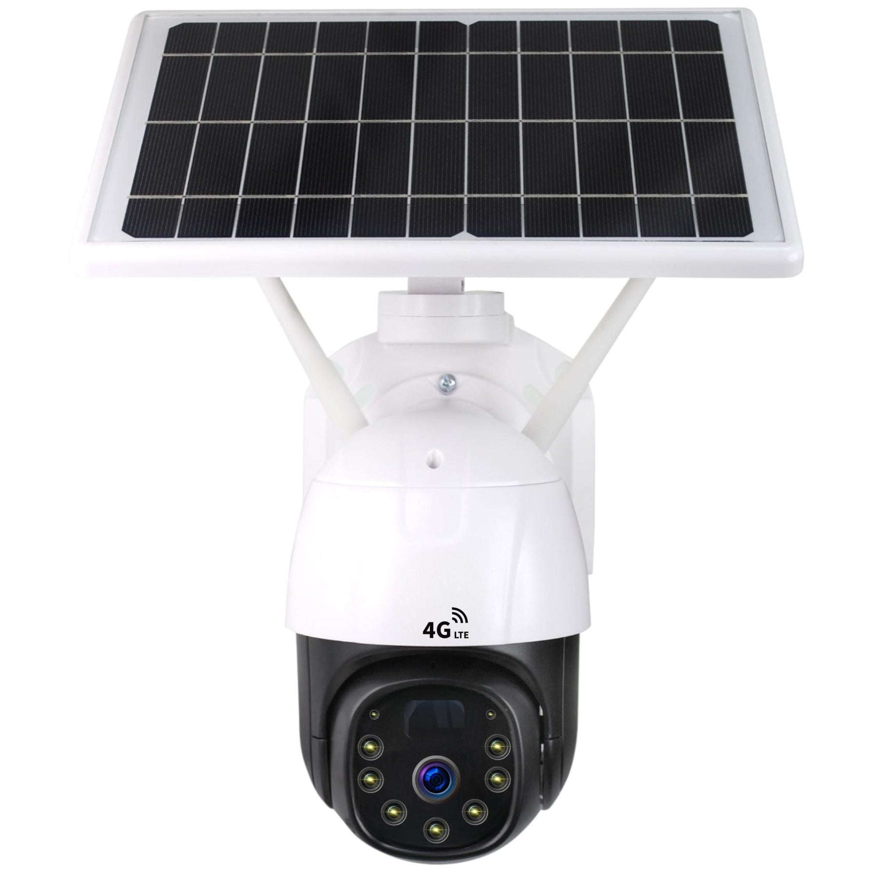 Cámara de Seguridad Solar Autónoma Robótica PTZ IP-4GLTE FHD