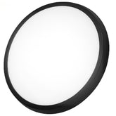 Plafón LED Sobrepuesto 30W/30CM/2400LM/6500°K Negro Elegant