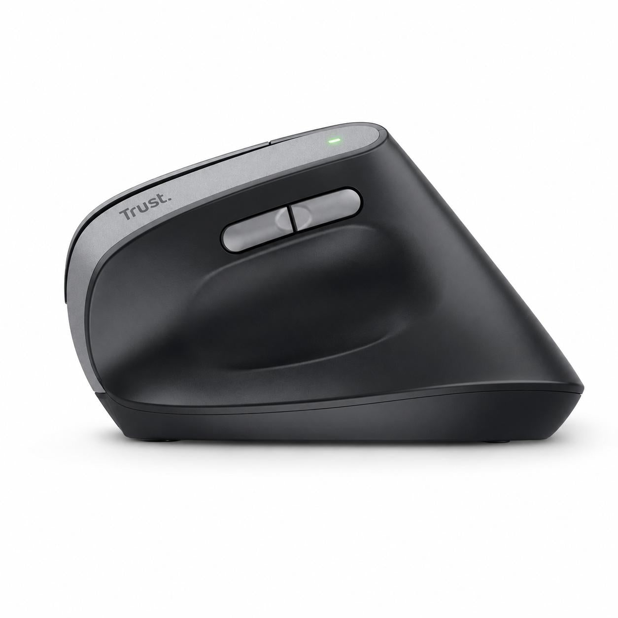 Mouse Vertical Inalámbrico Trust Bayo II Recargable Ergonomico