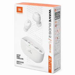 Audifonos JBL Wave  Buds 2 TWS ANC White + 40Hrs Autonomía