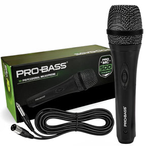 Micrófono Profesional Dinámico 3MT PRO-BASS (Aux 6.3 mm)