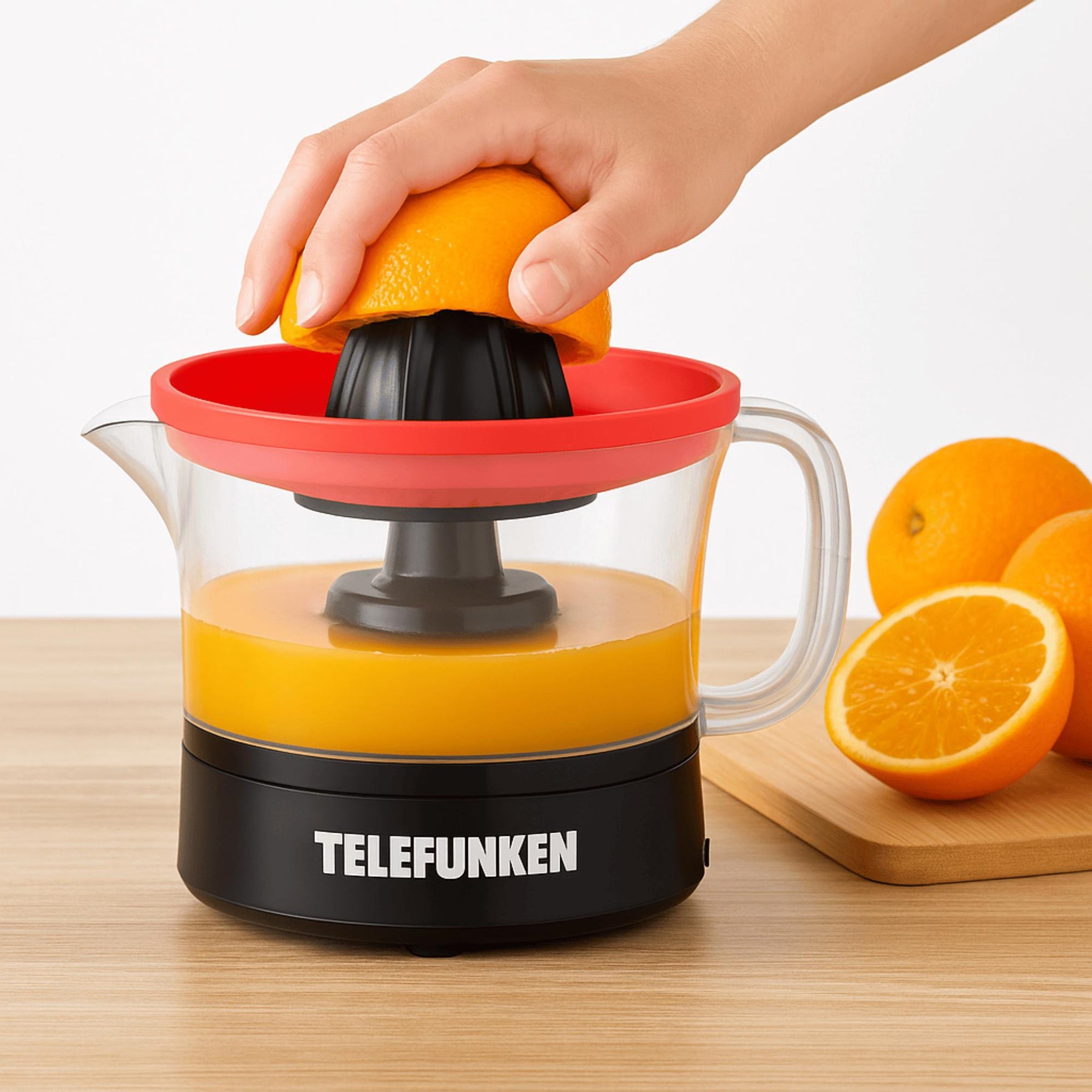 Exprimidor Eléctrico TELEFUNKEN 500ML Dual Spin JUICER500SEC