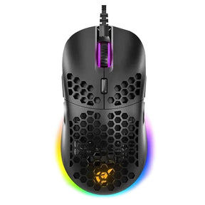 Mouse Gamer DGX Core RGB 7200 DPI Max Ergonómico