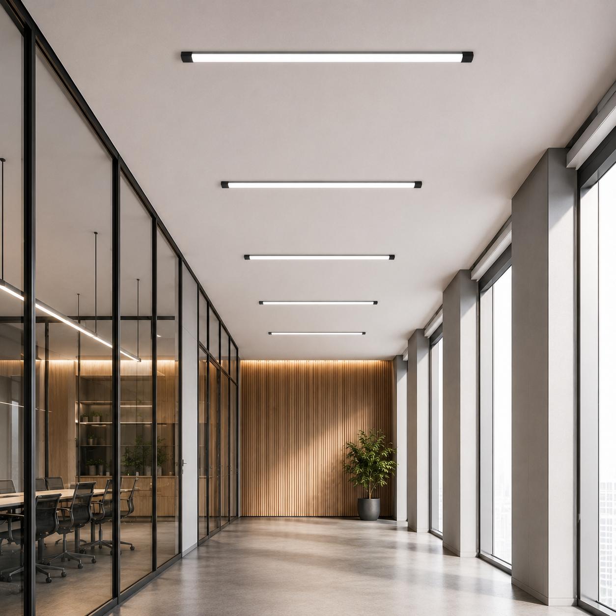 Panel LED Lineal Ultra Delgado 120 cm 72W  Alta Eficiencia
