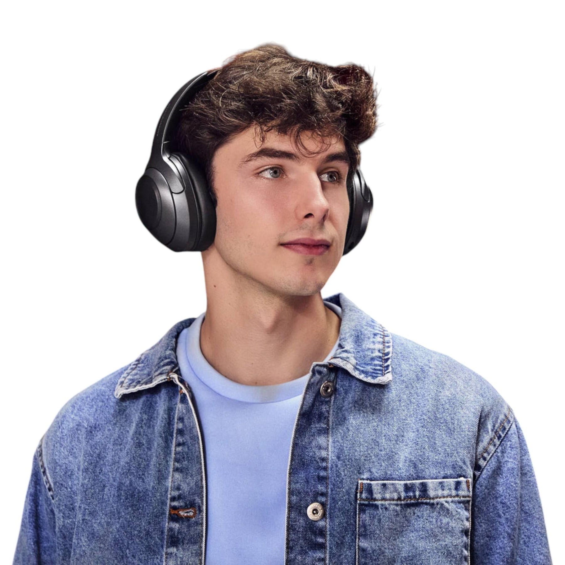 Audífonos BT Energy Sistem Harmony ANC Black 40hrs Autonomía