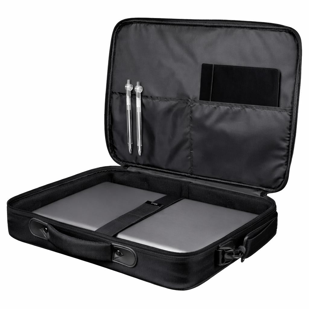 Bolso Notebook Trust Atlanta 16" con Correa Reinforced Black