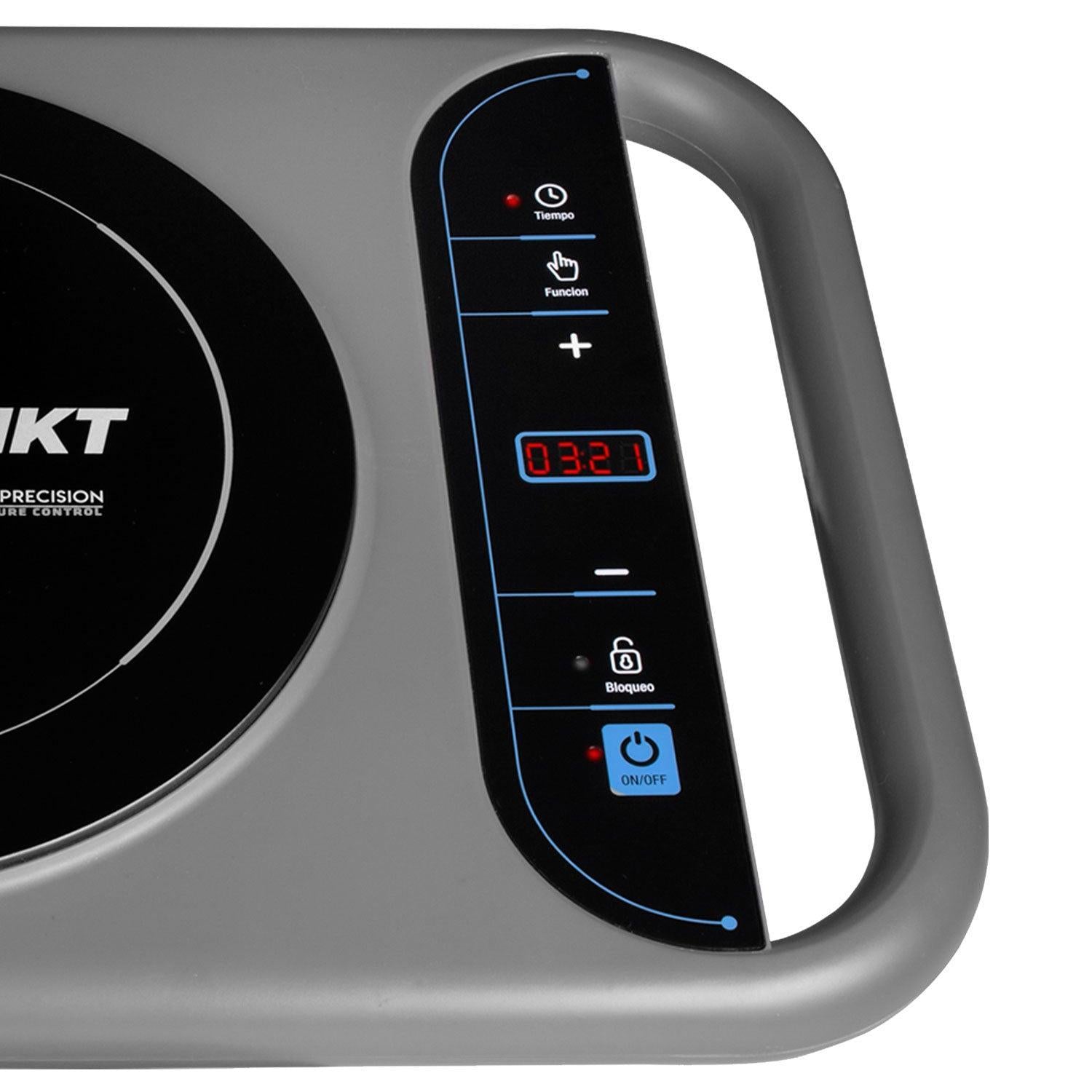 Cocina Encimera Eléctrica Inox Single Burner 2000W AI11900