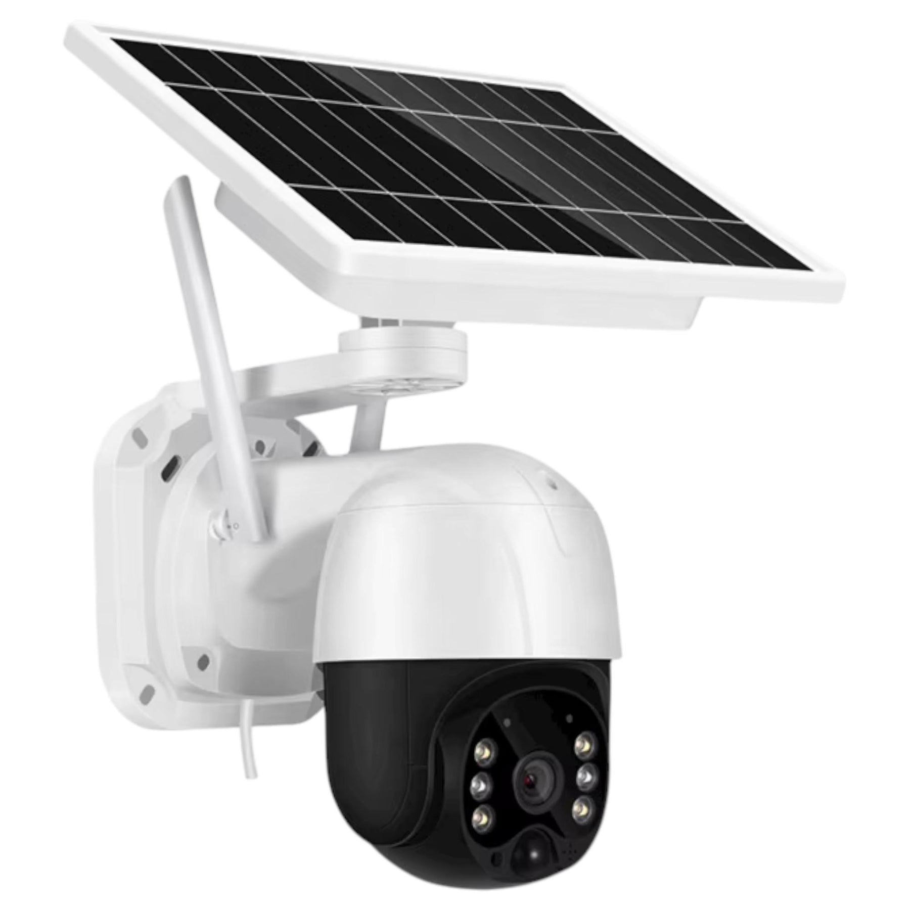 Cámara de Seguridad Solar Autónoma Robótica PTZ IP-4GLTE FHD