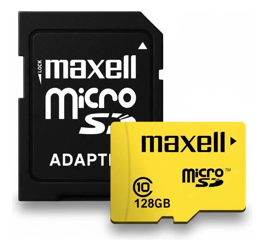 Memoria MicroSD Maxell 128GB Clase 10 High Speed UHS-1