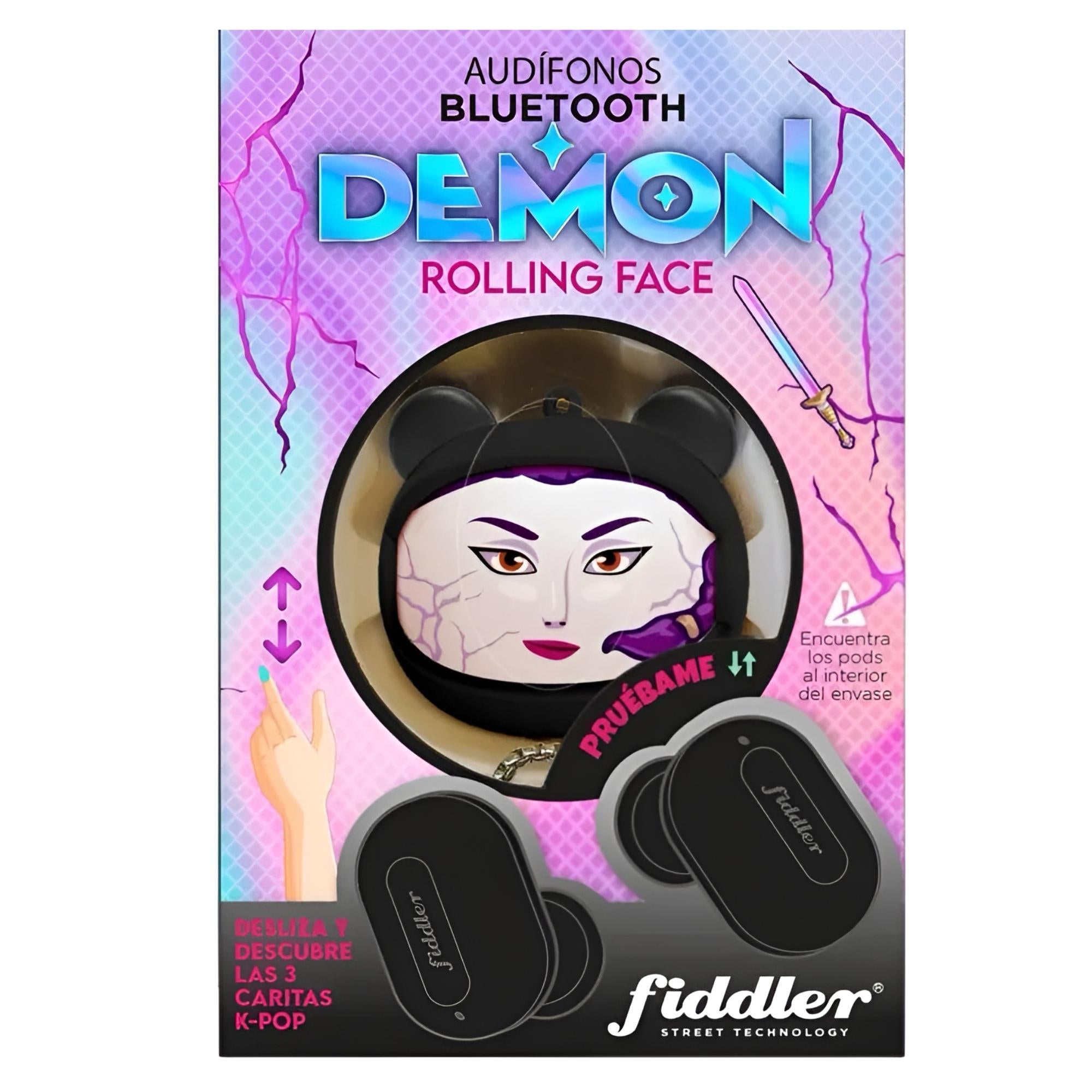 Audífonos Bluetooth Guerreras K-POP Rolling Face Demon