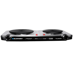 Cocina Encimera Eléctrica Inox Dual Burner 2400W AE12900 SEC