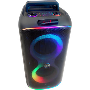 Parlante Karaoke 6" Flaming Party Bass Black MicWireless 45W