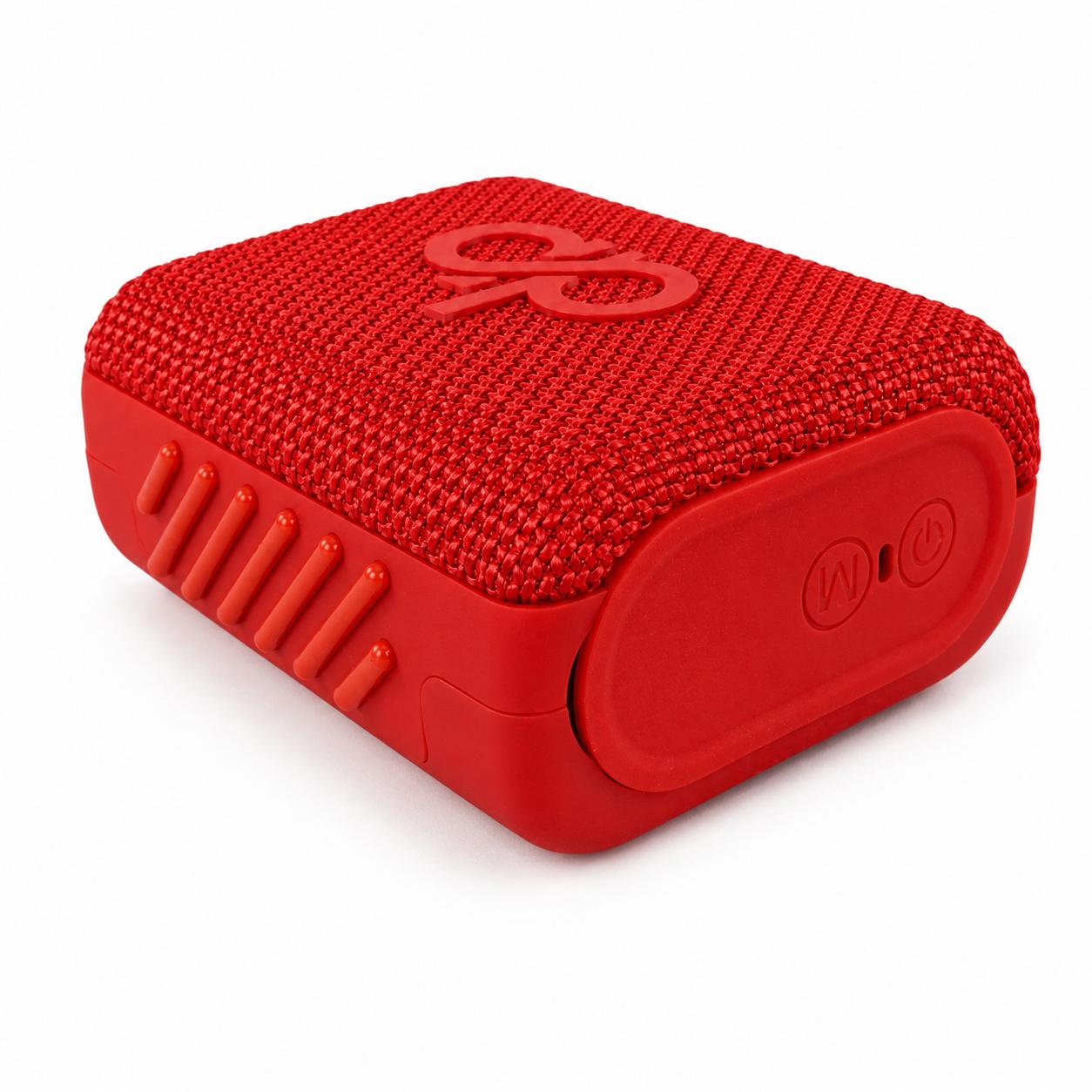 Parlante Portátil Bluetooth Sound GO USB-FM-MicroSD 10W Rojo