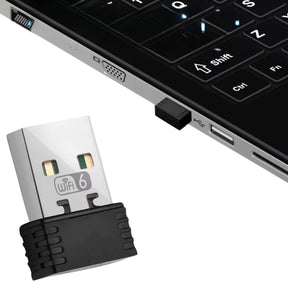 Adaptador de Red WiFi 6G USB  High Speed - Ultra Compacto