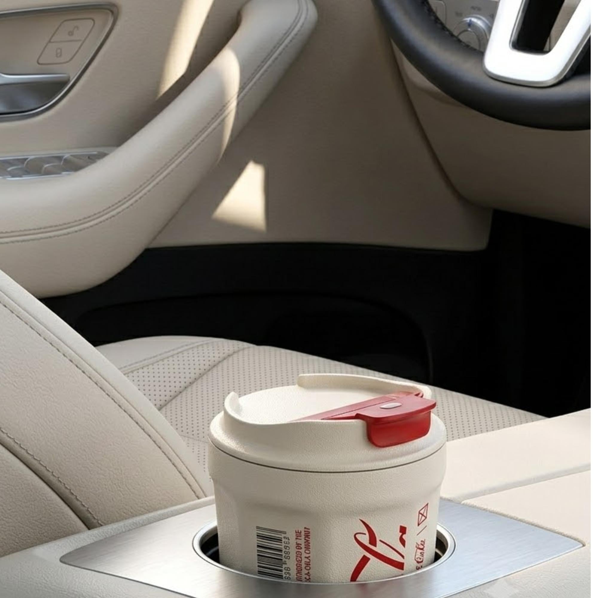 Vaso Termico MUG Germ Coca-Cola Acero Inoxidable 390ML White