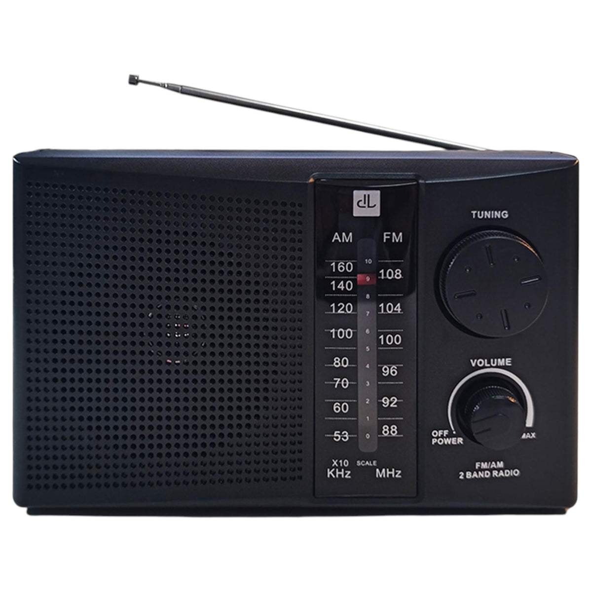 Radio Portatíl Recargable y a Pilas Multibandas AM/FM / SW