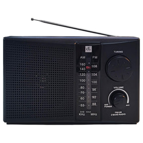 Radio Portatíl Recargable y a Pilas Multibandas AM/FM / SW