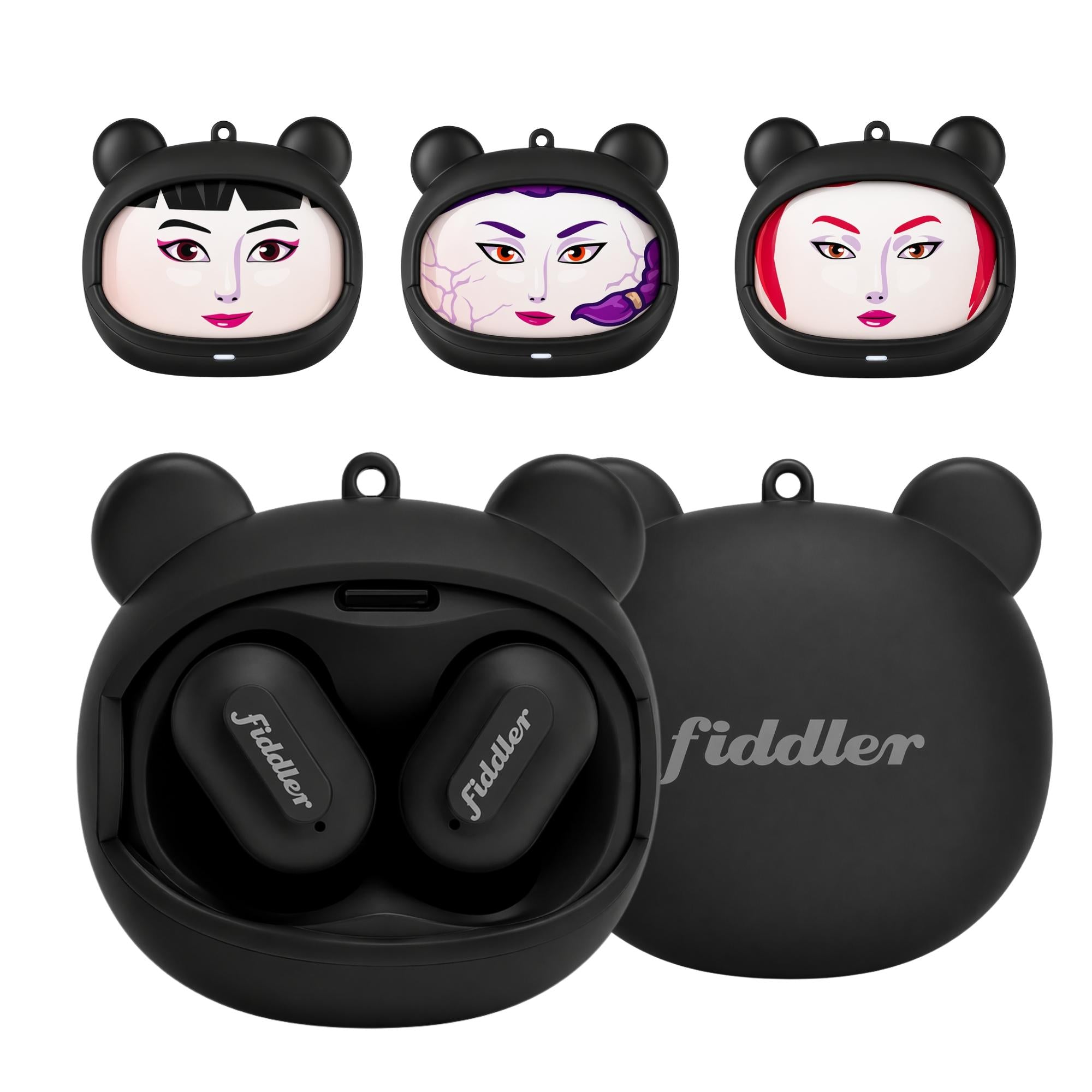 Audífonos Bluetooth Guerreras K-POP Rolling Face Demon