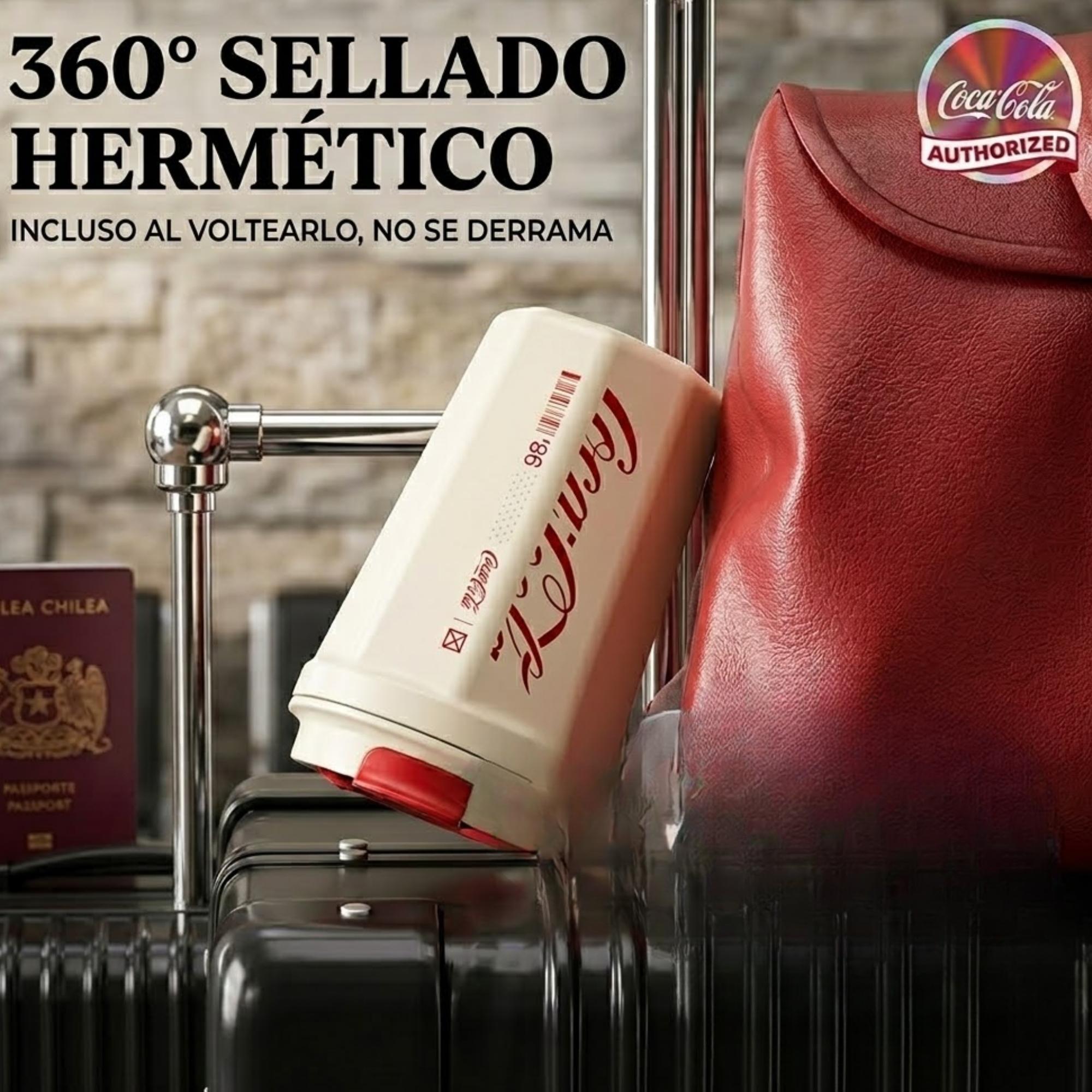Vaso Termico MUG Germ Coca-Cola Acero Inoxidable 390ML White