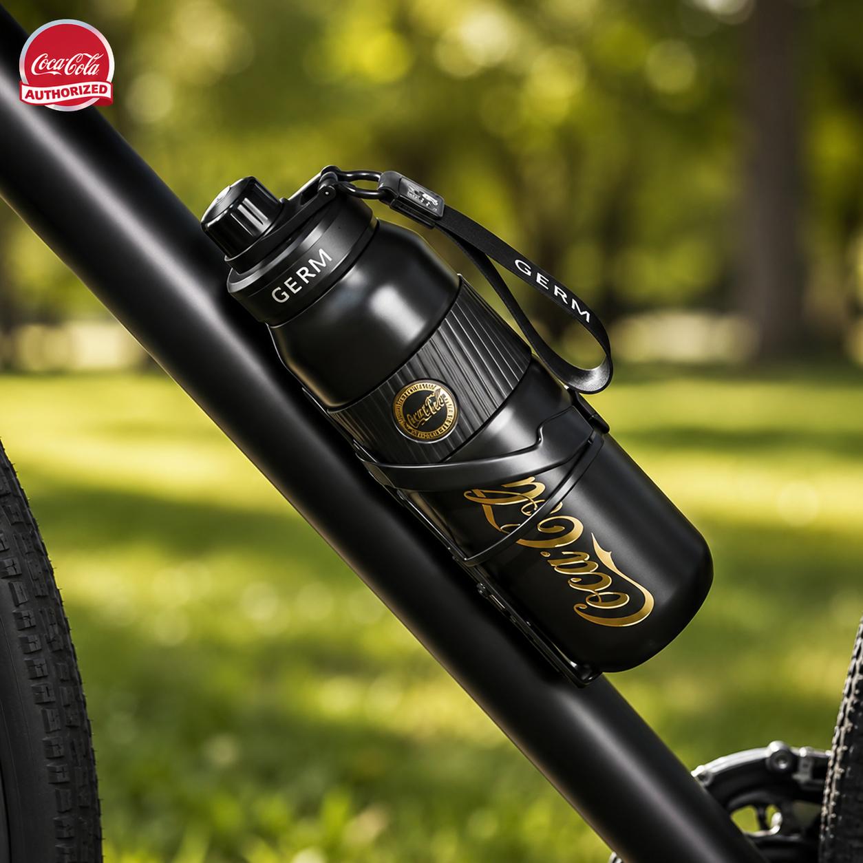 Termo Inoxidable GERM Coca-Cola 580ML Black Edition