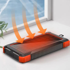 Powerbank Solar Outdoor Multipuertos 10000maH Carga Rápida
