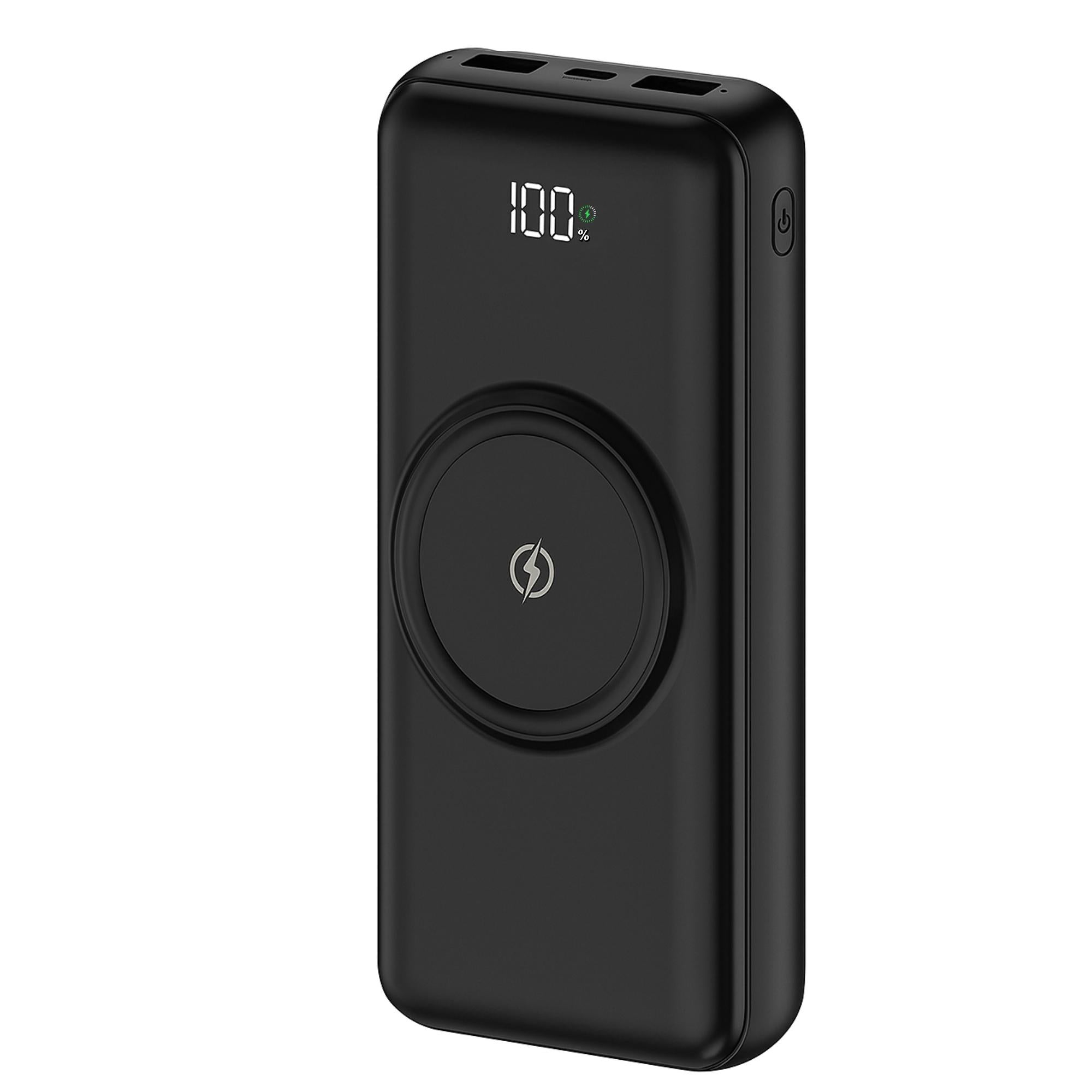 Powerbank Magnético 20000mAh con Carga Rápida e Inalámbricae