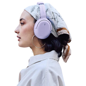 Audífonos Bluetooth Energy Sistem Rizz Fold Violet Deep Bass 50 Hrs