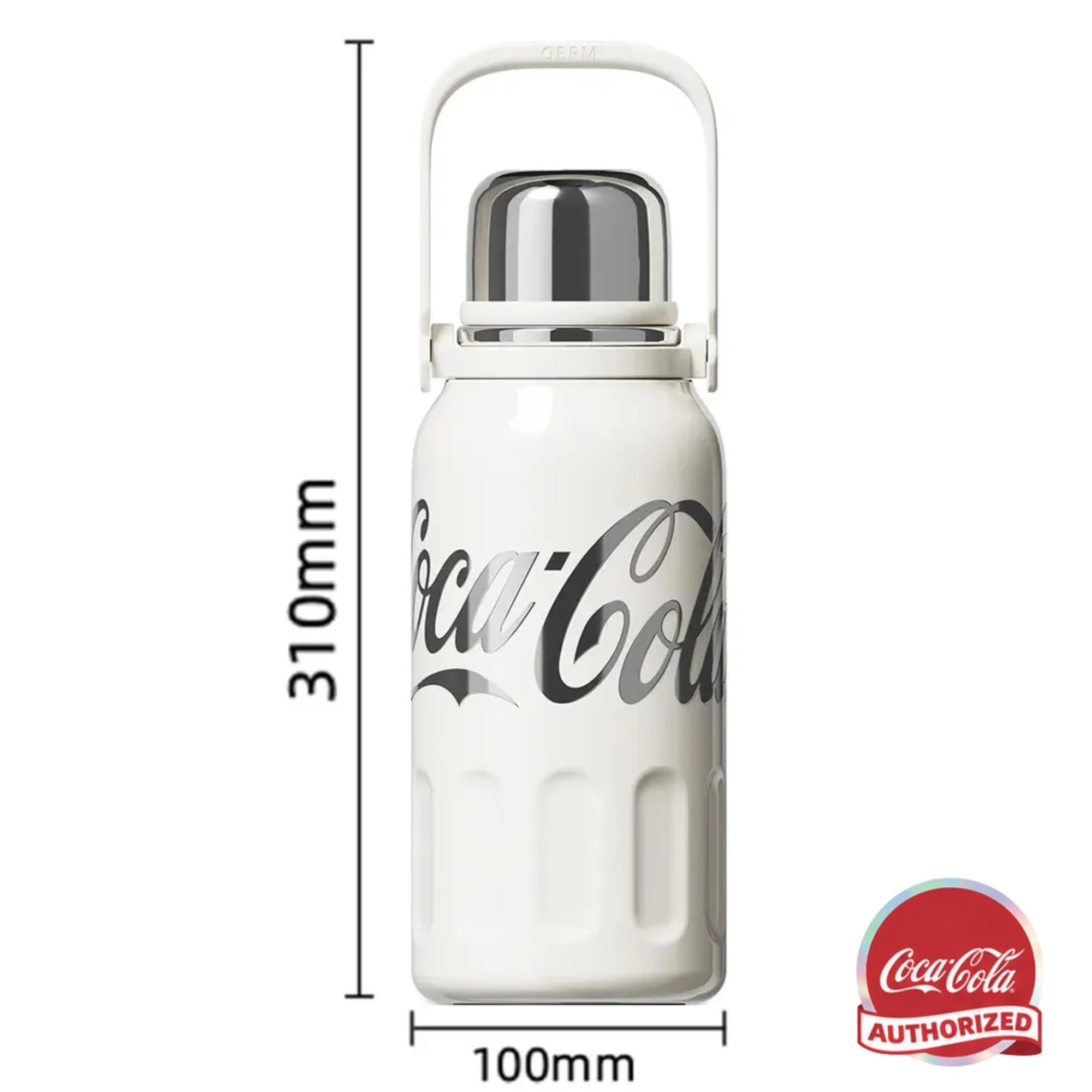 Termo Germ de Acero Inoxidable Coca-Cola 1.2L White Edition