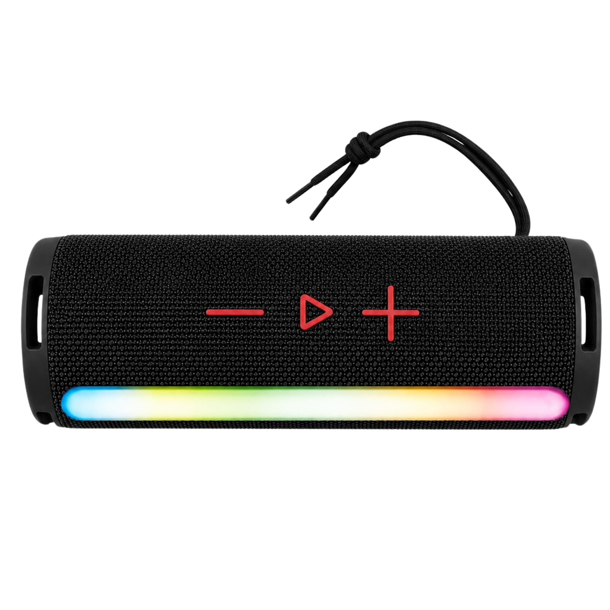Parlante Portátil Bluetooth TWS Iluminación RGB  10W Negro