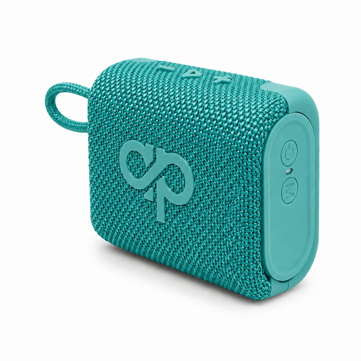 Parlante Portátil Bluetooth Sound GO 10W USB-FM-MicroSD Verde
