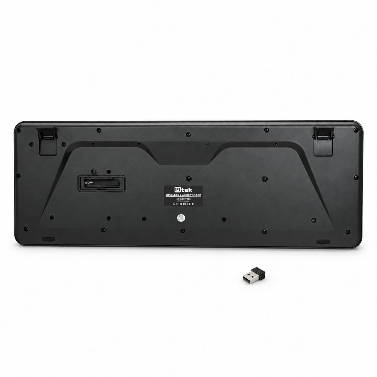 Teclado Inalámbrico con Receptor Nano USB 2G Multiplataforma