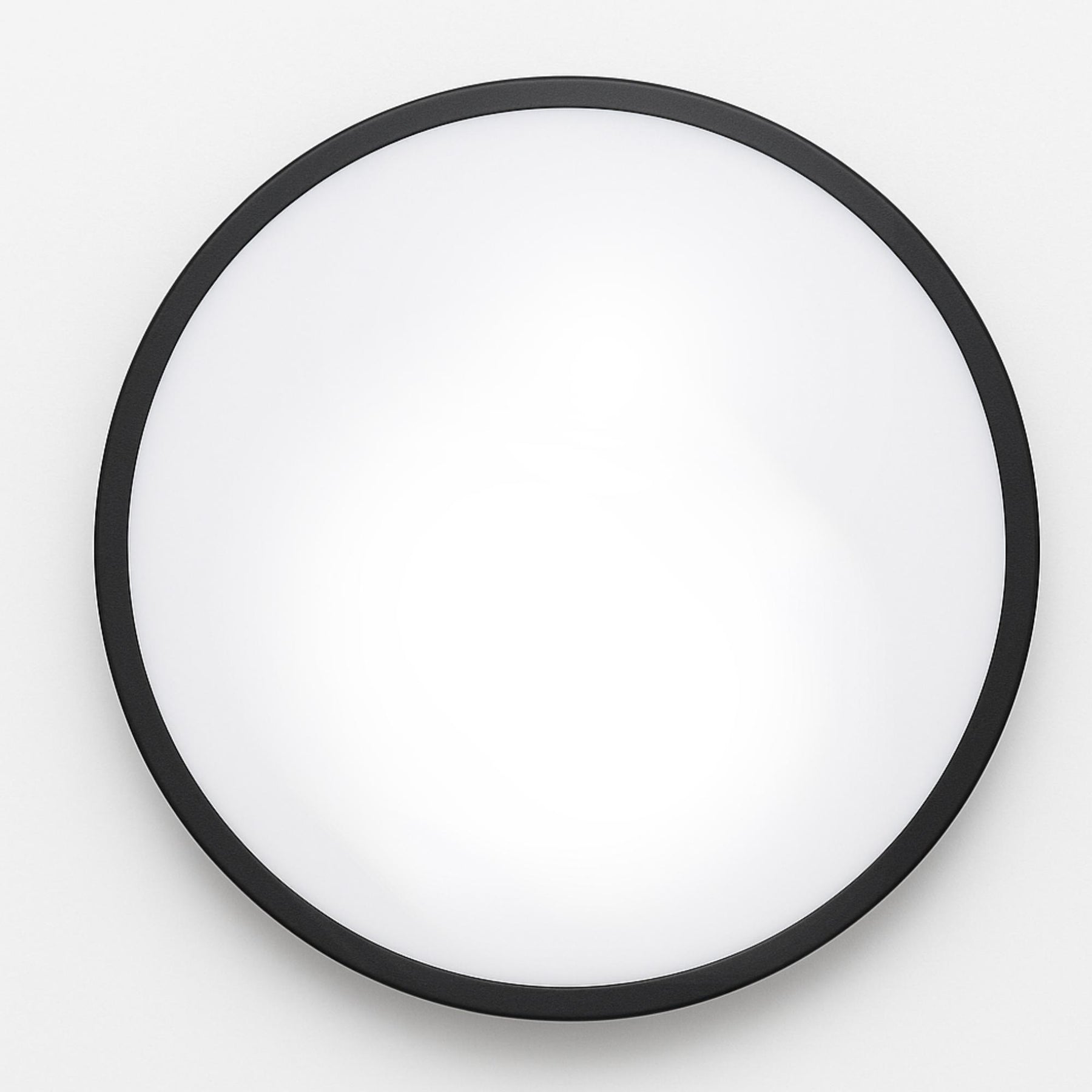 Plafón LED Sobrepuesto 30W/30CM/2400LM/6500°K Negro Elegant