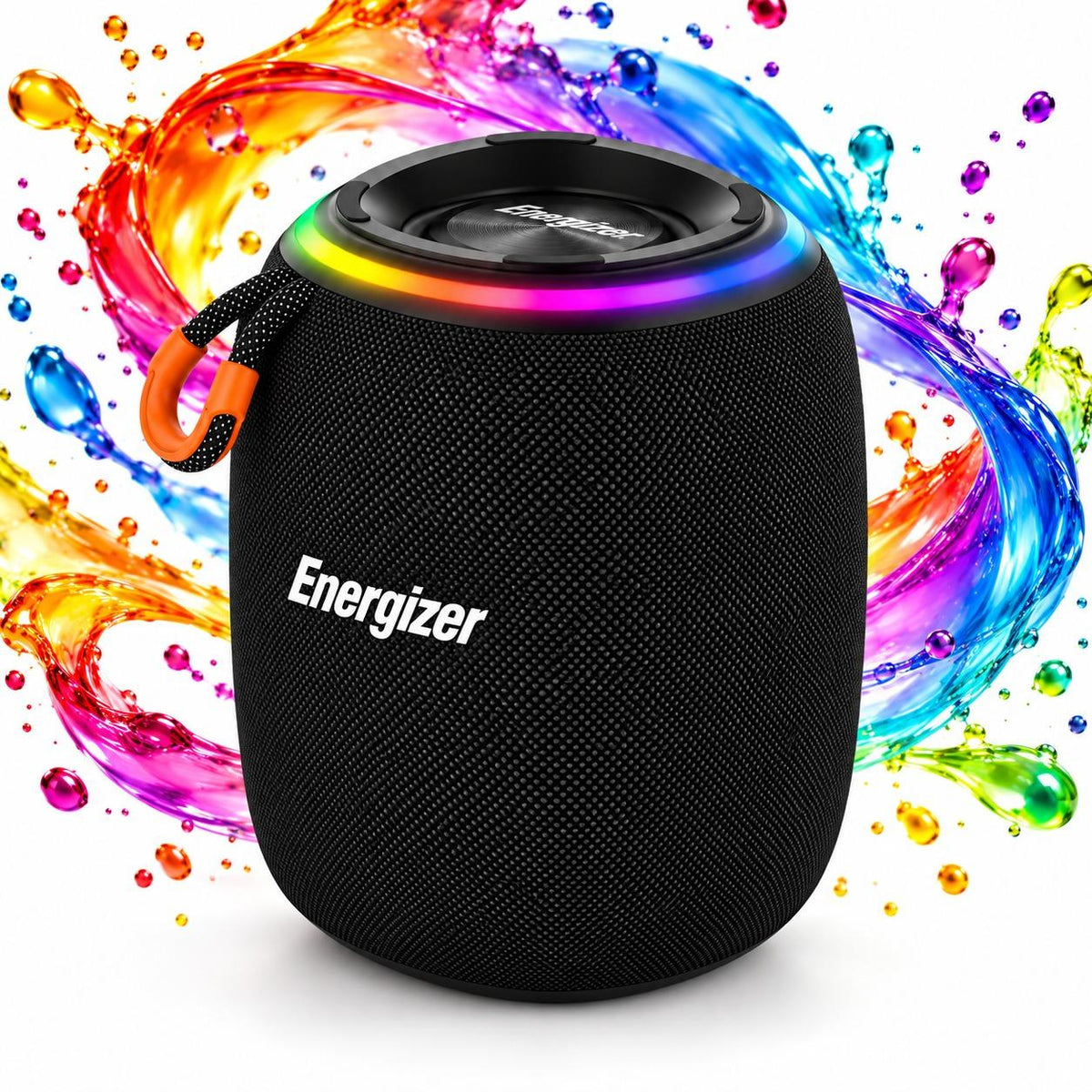 Parlante Bluetooth RGB Portátil Energizer 8W con Power Bank
