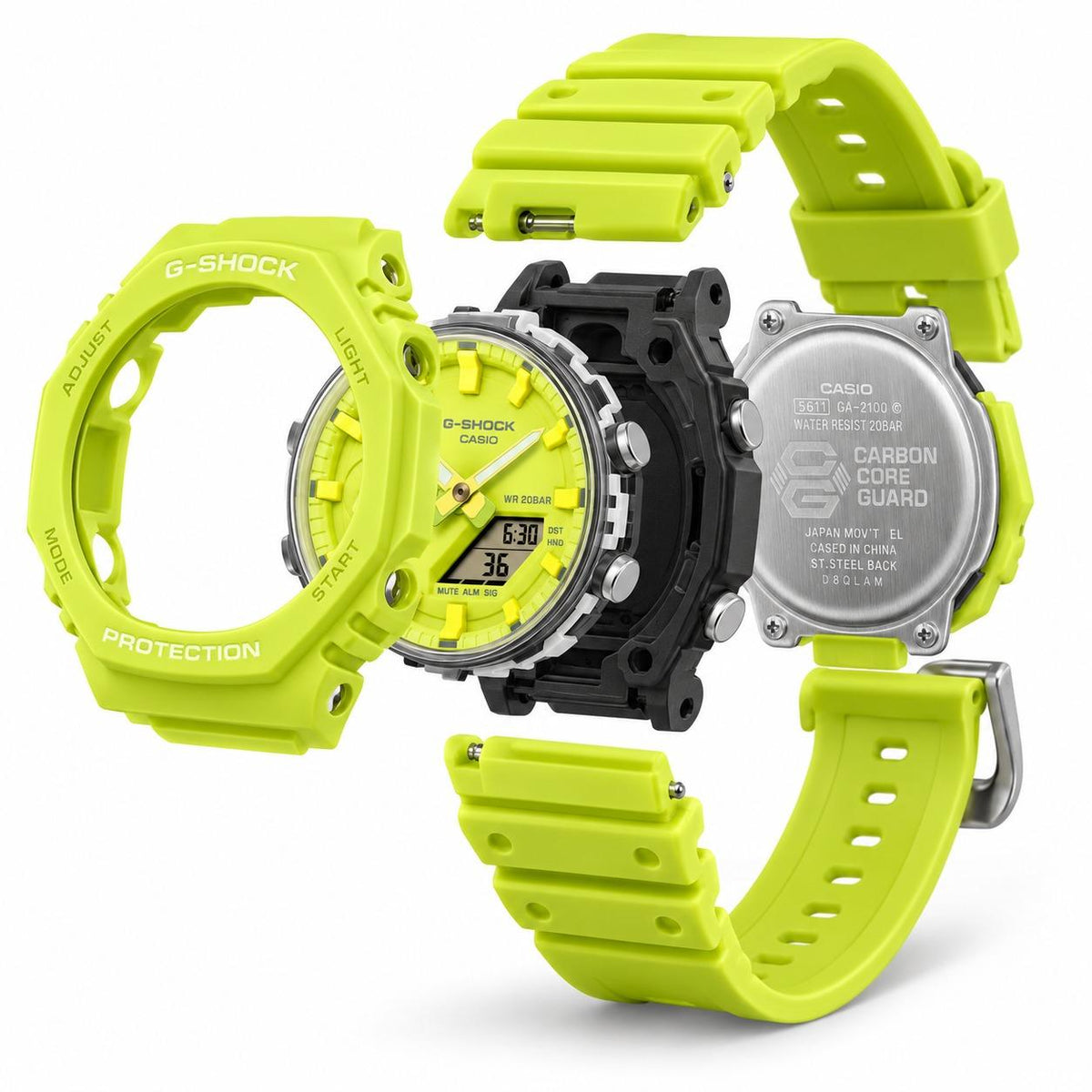 Reloj Deportivo G-SHOCK GA-2100-9A9DR