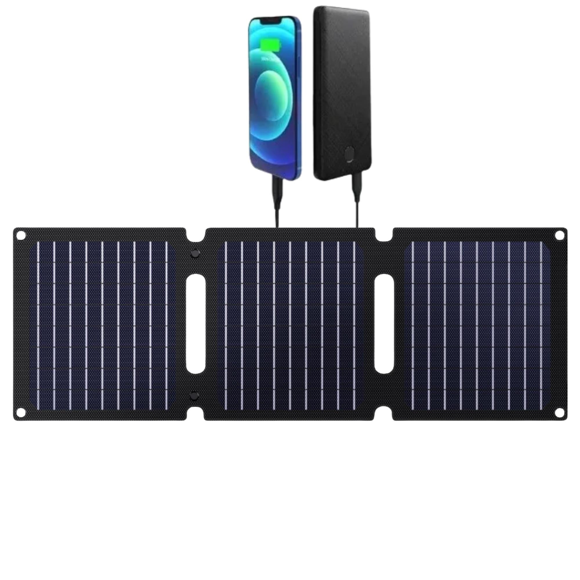 Panel Solar Portátil USB de Alta Eficiencia Trust Zuny 20W