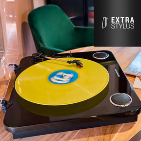 Toca Discos de Vinilo Energy Sistem BlackSpin Bluetooth 10W