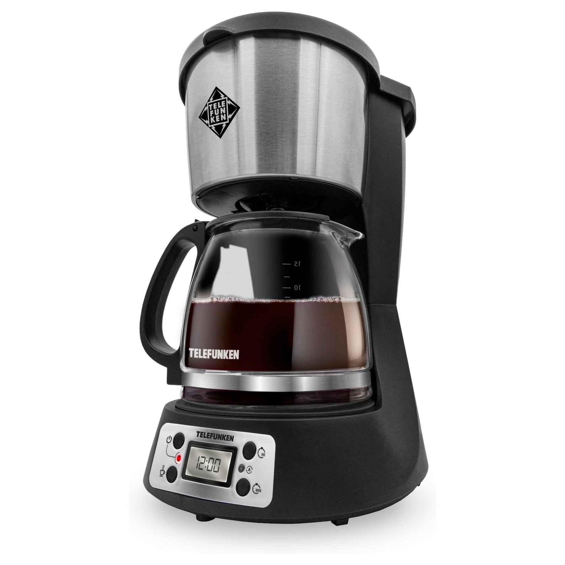 Cafetera Eléctrica Venezia Keep Warm Programable 1.5 Litros