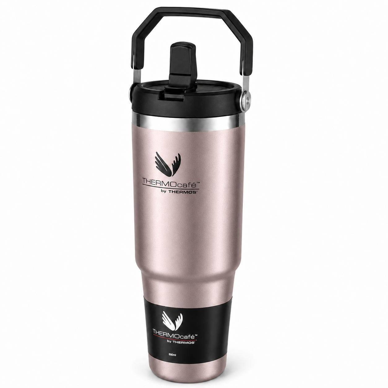 Vaso Térmico MUG Inox para Liquidos Frios 880ML Rose Gold