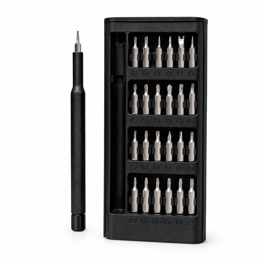 Set Destornillador 24Pcs Imantados Alta Precisión Technics