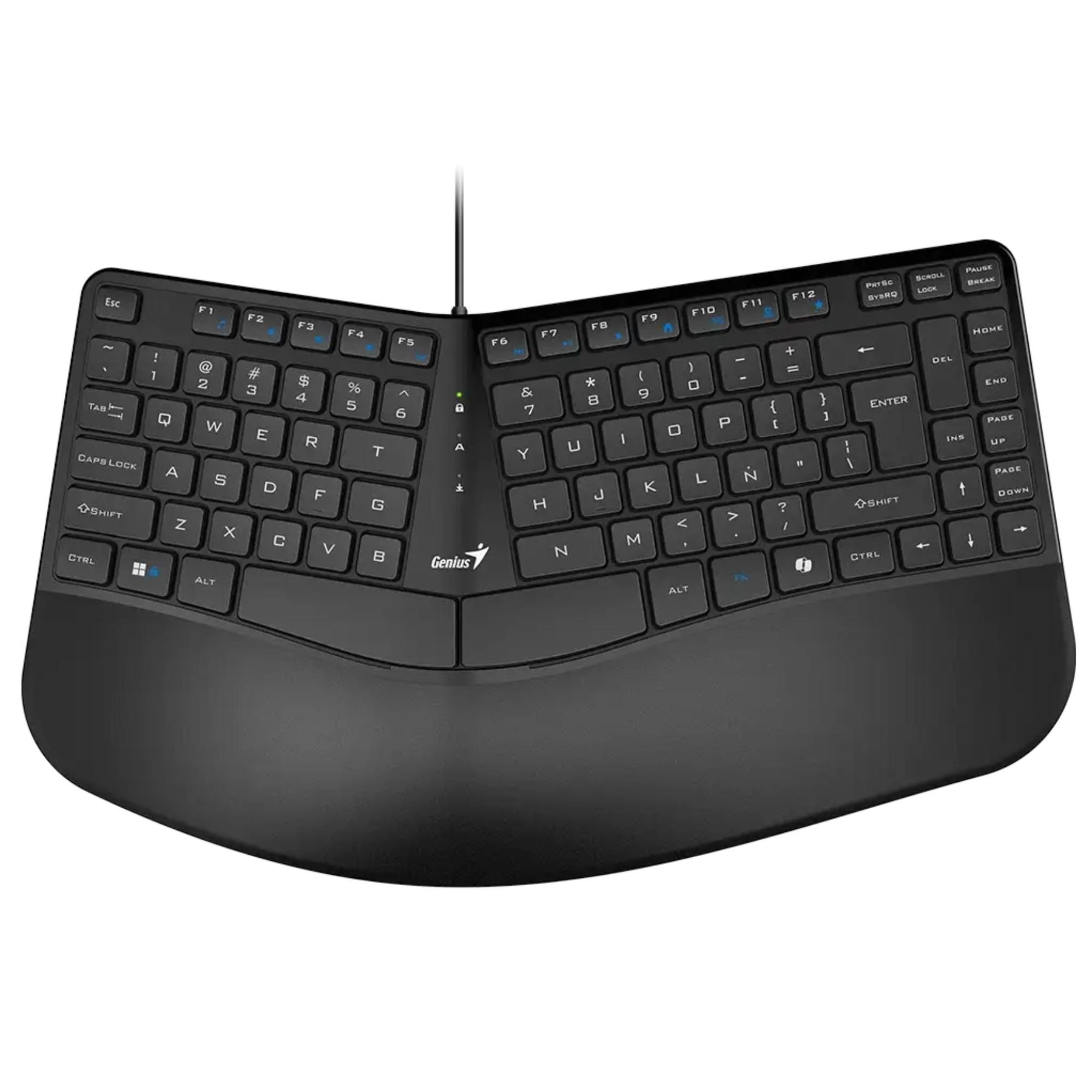 Teclado Ergonómico con apoya Muñecas Enterprise Copilot AI