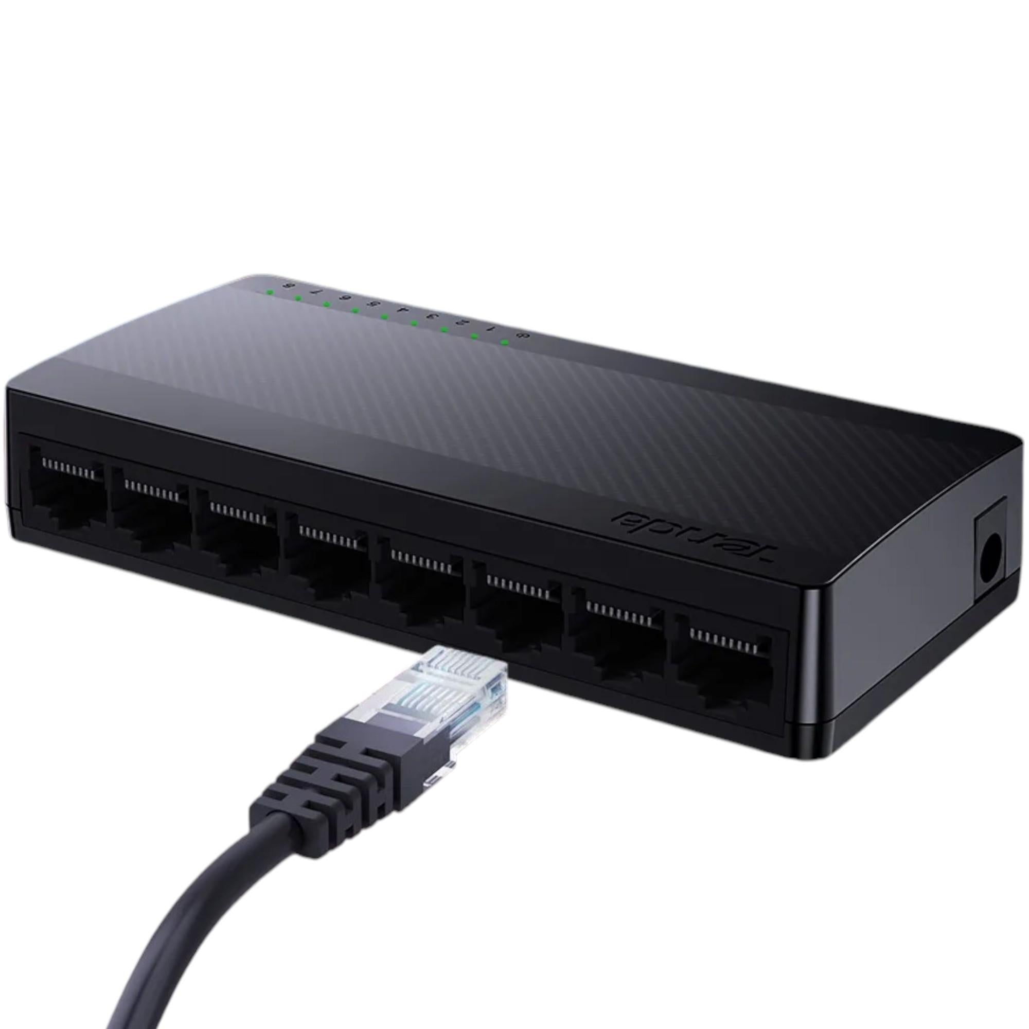 SWITCH Gigabit de 8 Puertos UP TO 2000Mbps Full Duplex SG108