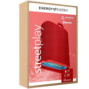 Parlante Portátil Energy Sistem StreetPlay RED RGB 8W +12Hrs