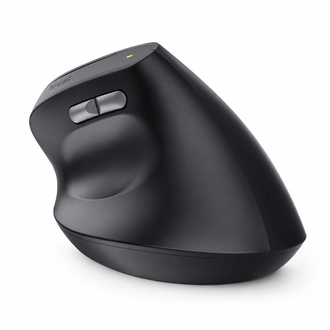 Mouse Vertical Inalámbrico Trust Bayo II Recargable Ergonomico